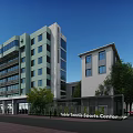 Modern Factory Building Old Factory Building 3d model