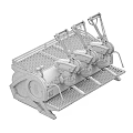 Professional Multiple Group Coffee Machine As Essential Daily Use Appliance With Stainless Steel Design