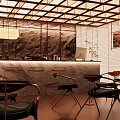 Cozy Coffee Shop Storefront With Warm Lighting Glass Windows And Come For Coffee Sign