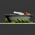Fresh Mediterranean Salad Bowl With Feta Cheese Tomatoes Olives Green Pepper And Cucumber Slices