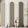 Silent screen partition 3d model