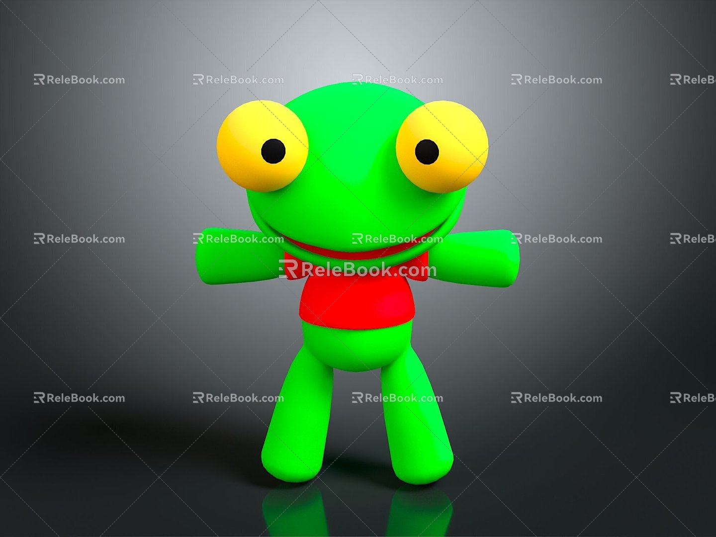 Frog Frog Frog Poison Frog Game Frog Reptile Cold Blooded Animal Reptile Reptile 3d model