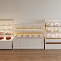 Dessert Cake Display Cabinet 3d model