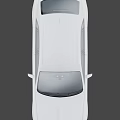 Stylish White Modern Luxury Sedan With Sleek Exterior Design And Alloy Wheels