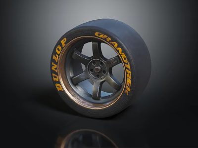 Hyundai tire wheels Volkswagen wheels 3d model