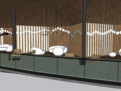 Hotel Reception Area Modern Reception Area 3d model Hotel Reception Area Modern Reception Area 3d model