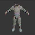 Silver Medieval Full Body Armor With Metal Plates And Jointed Design