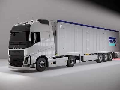 Volvo Container Truck 3d model Volvo Container Truck 3d model