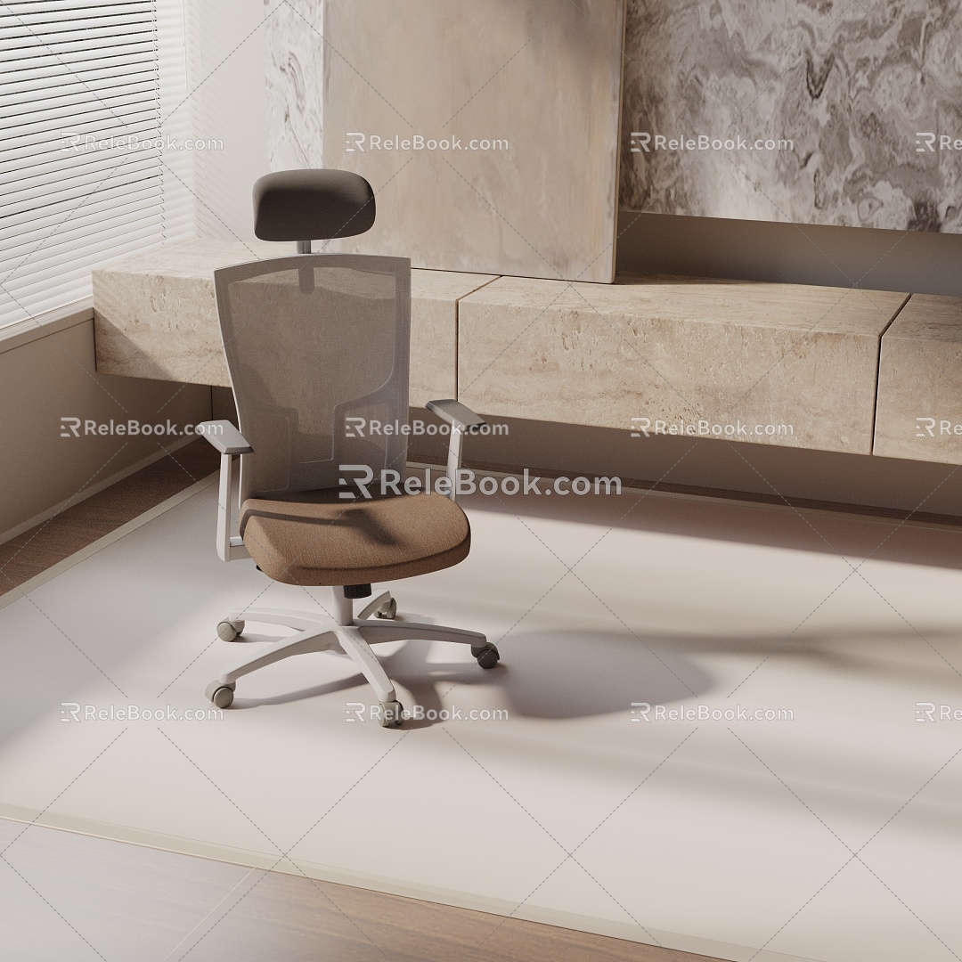 Modern office chair 3d model