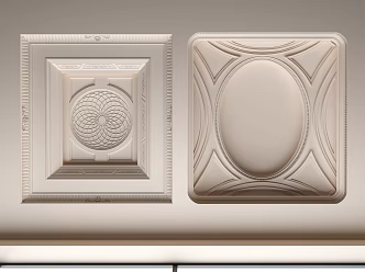 French Ceiling 3d model