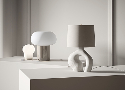 Modern table lamp 3d model