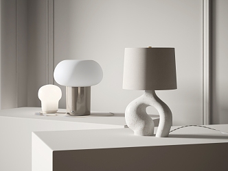 Modern table lamp 3d model