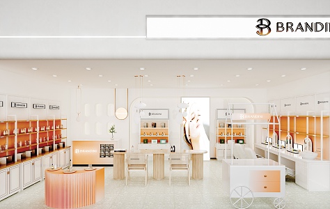 Modern Cosmetic Shop Cosmetic Shop Beauty Shop 3d model