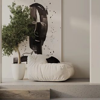 Leisure Chair 3d model