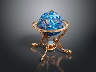 Globe Antique Globe Old Globe Vintage Globe 3d model