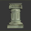 Columns Stone Columns Stone Columns Old Columns Roman Columns Roman Columns Classical Columns Greek Columns 3d model