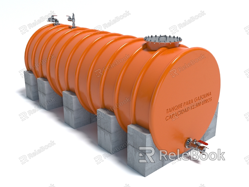 Style industrial equipment oil tank water tank sealed tank water tank model