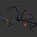 Mech Warrior Mech Soldier Machine Battlearm Mechanical Battlearm Machine Fighter Robot 3d model