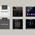 Modern Smart Panel Visual Panel Function Panel Socket 3d model