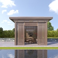 New Chinese Style Pavilion Landscape Pavilion 3d model