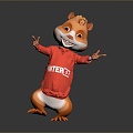 Squirrel Cartoon Squirrel Animation Squirrel Animation Squirrel Cartoon Characters Cartoon Animals Cartoon Small Animals 3d model