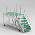 Hardware cart 3d model