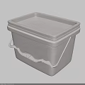 Practical Plastic Storage Container With Lid Handles And Measured Dimensions