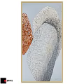 Modern Abstract Picture Frame With Colorful Textured Artwork And Decorative Design