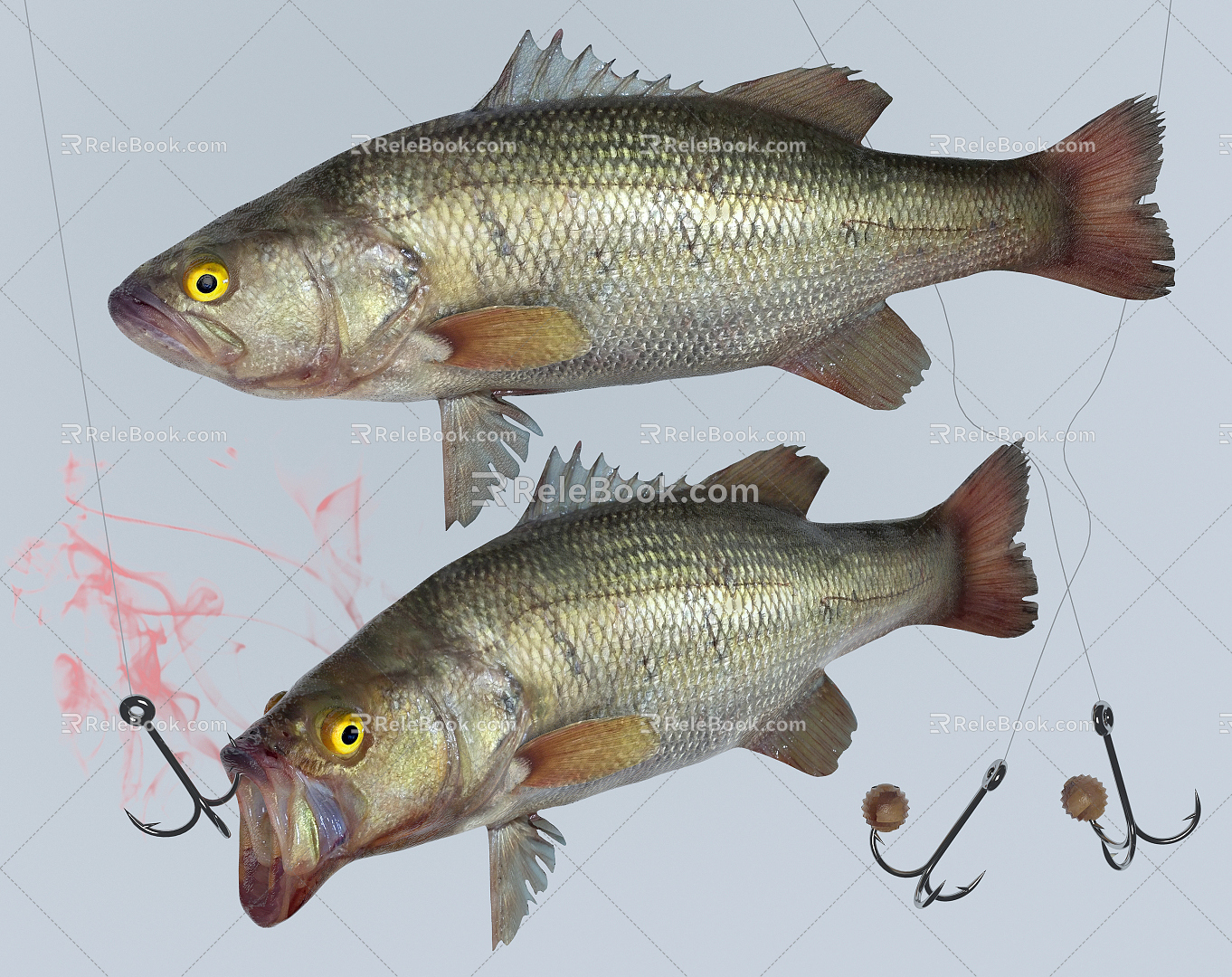 Modern Fish 3d model