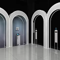 Huawei Exhibition Display Technology Display Suning Hall Interaction 3d model