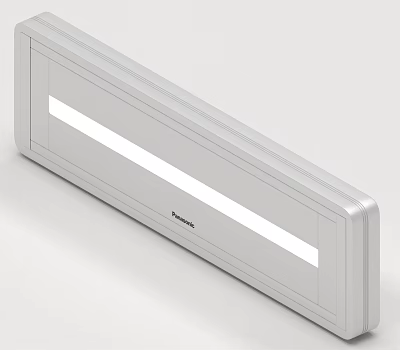 Panasonic White Slim LED Light Bar Daily Use Electrical Appliance For Indoor Lighting 3d model