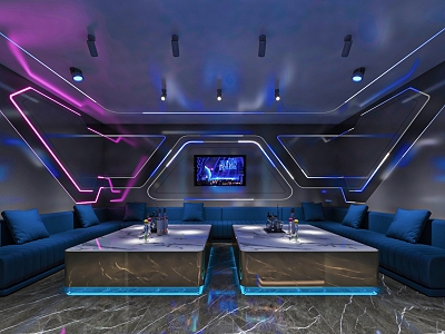 KTV private rooms model