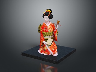 Kimono Beauty Kimono Japanese Kimono Japanese Woman Oriental Woman Asian Woman Female 3d model