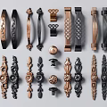 Various Decorative Cabinet And Drawer Handles In Metal Ornate And Modern Designs