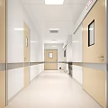 Hospital Operating Room Interior With Surgical Table And Equipment