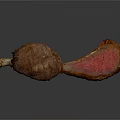 Roasted Bone In Chicken Leg With Crispy Skin And Juicy Meat
