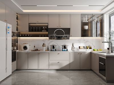 Modern Kitchen 3d model