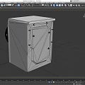 Washing Machine Drum Washing Machine Fully Automatic Washing Machine Simple Model Washing Machine Low Model Low Face Number Washing Machine Game Washing Machine Super Realistic Video Level 3d model