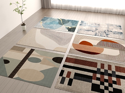 Modern Carpet 3d model