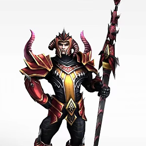 Gavin IV, Prince of De Marcia 3d model