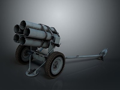 Rocket-to-air weapon-to-air missile shoulder-mounted missile shoulder-mounted rocket shoulder-mounted rocket launcher 3d model