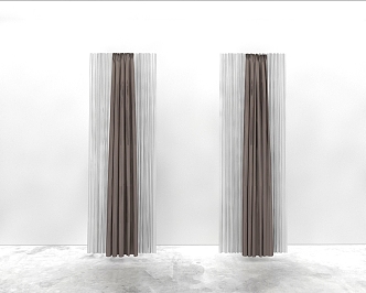 Curtains 3d model