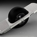 Electric skateboard unicycle skateboard 3d model