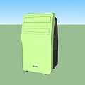 Modern air conditioner mobile air conditioner 3d model