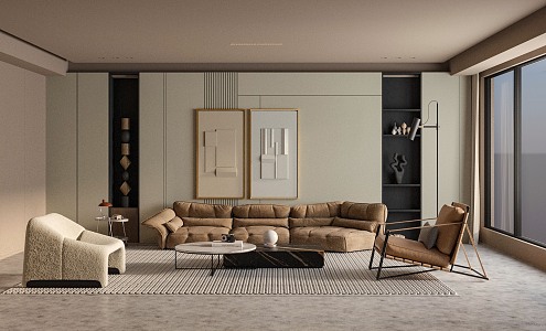 Living room 3d model