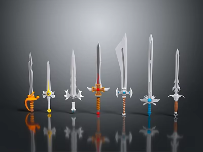 Officer Sword Sabbard 3d model