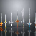 Officer Sword Sabbard 3d model