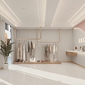 Modern Clothing Store 3d model