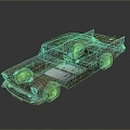 Scrap cars, scrap cars, doomsday cars, self-made cars, self-made armed cars, waste car tools 3d model