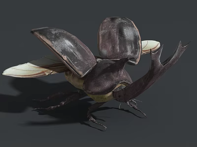 3D Rendered Reptile With Horned Head And Large Expanded Wings Structure 3d model 3D Rendered Reptile With Horned Head And Large Expanded Wings Structure 3d model